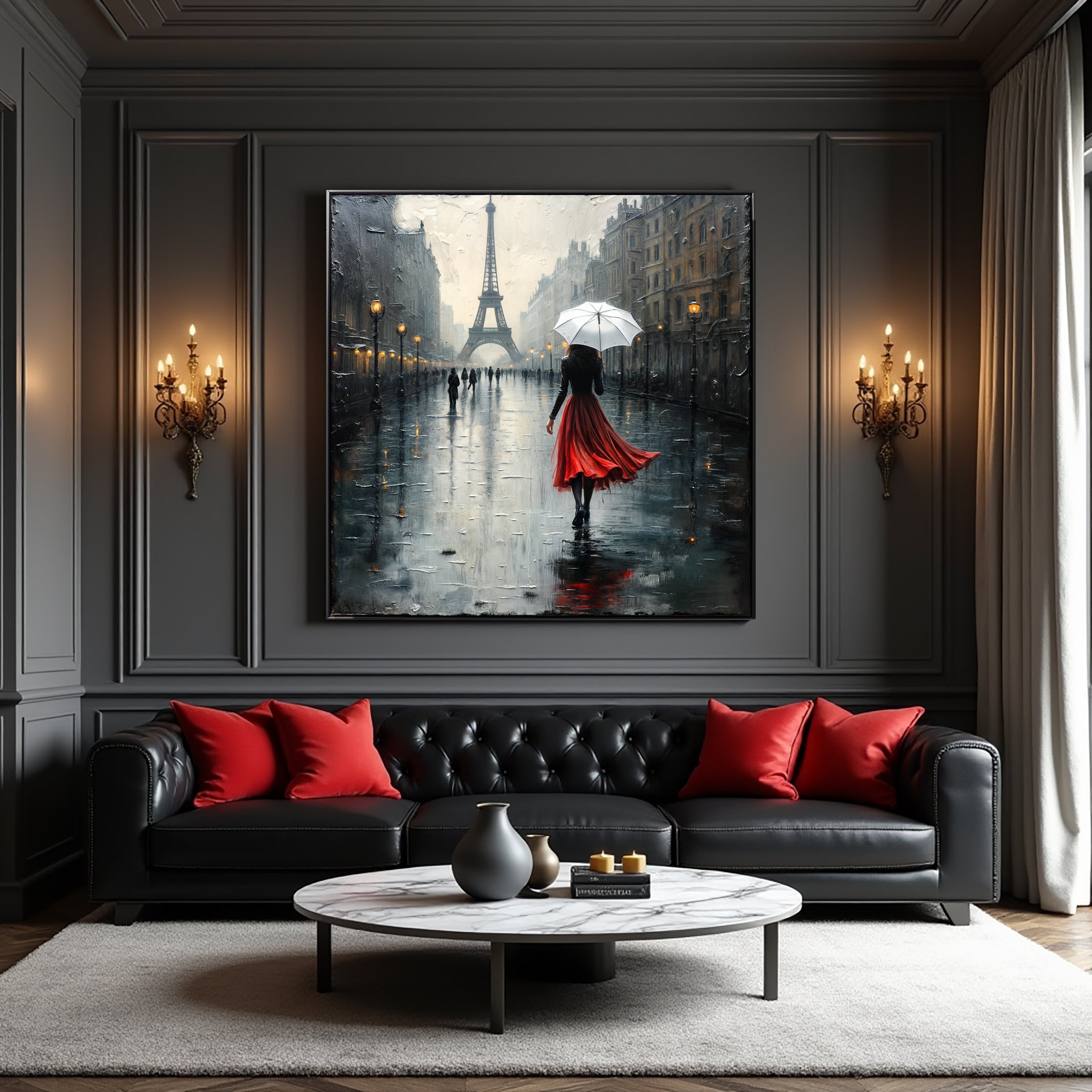 Paris Stroll Painting Wall Art