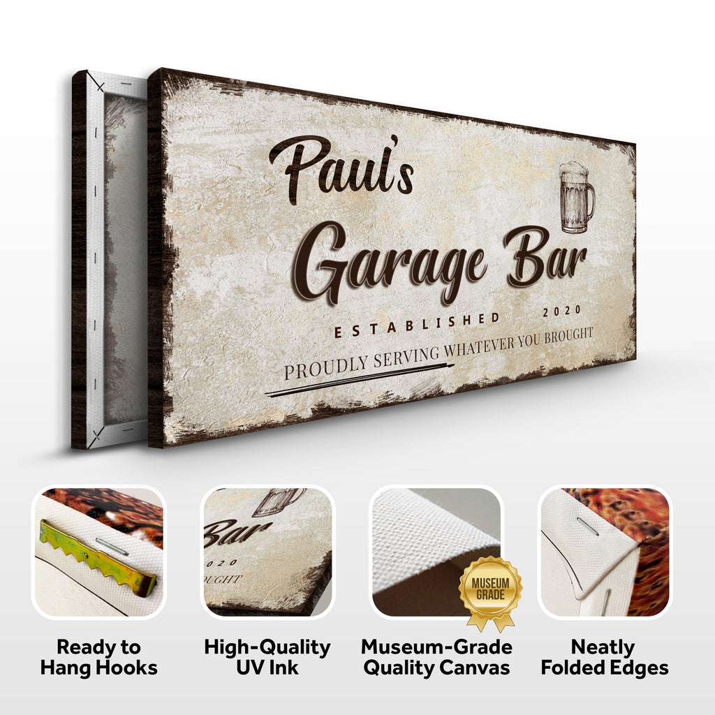 Garage Bar Sign VIII